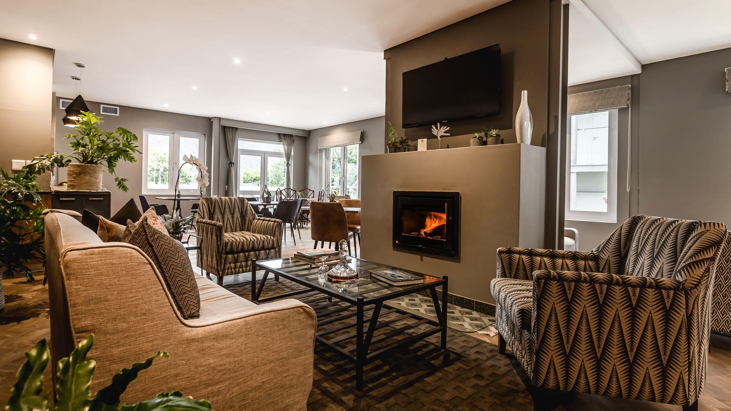 Franschhoek Boutique Hotel Lounge Area