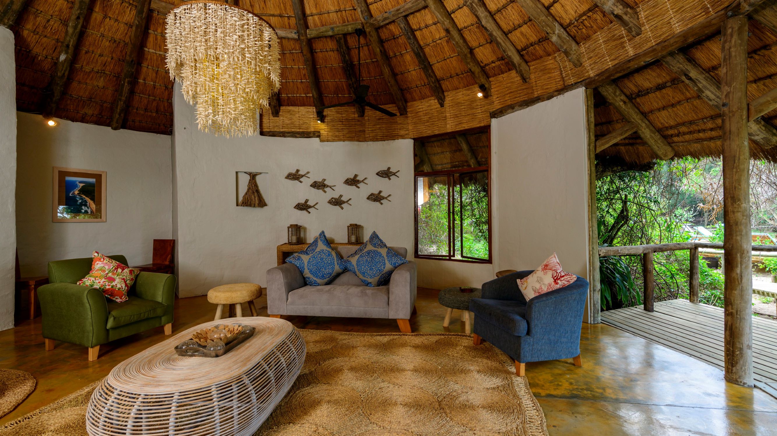 Thonga Beach Lodge Lounge